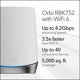 thumbnail image 2 of Enrutador NETGEAR Orbi RBK752 con sistema WiFi 6 con 1 satélite AX4200, 2 of 6