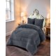 thumbnail image 4 of COBERTOR PELUDOS INVIERNO 2 PLAZAS 230CM X 250CM COLOR GRIS OSCURO, 4 of 4