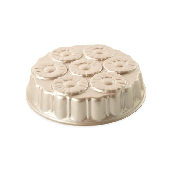 Molde para tartas Nordic Ware con forma de piña al revés, 8 tazas Golden Hour