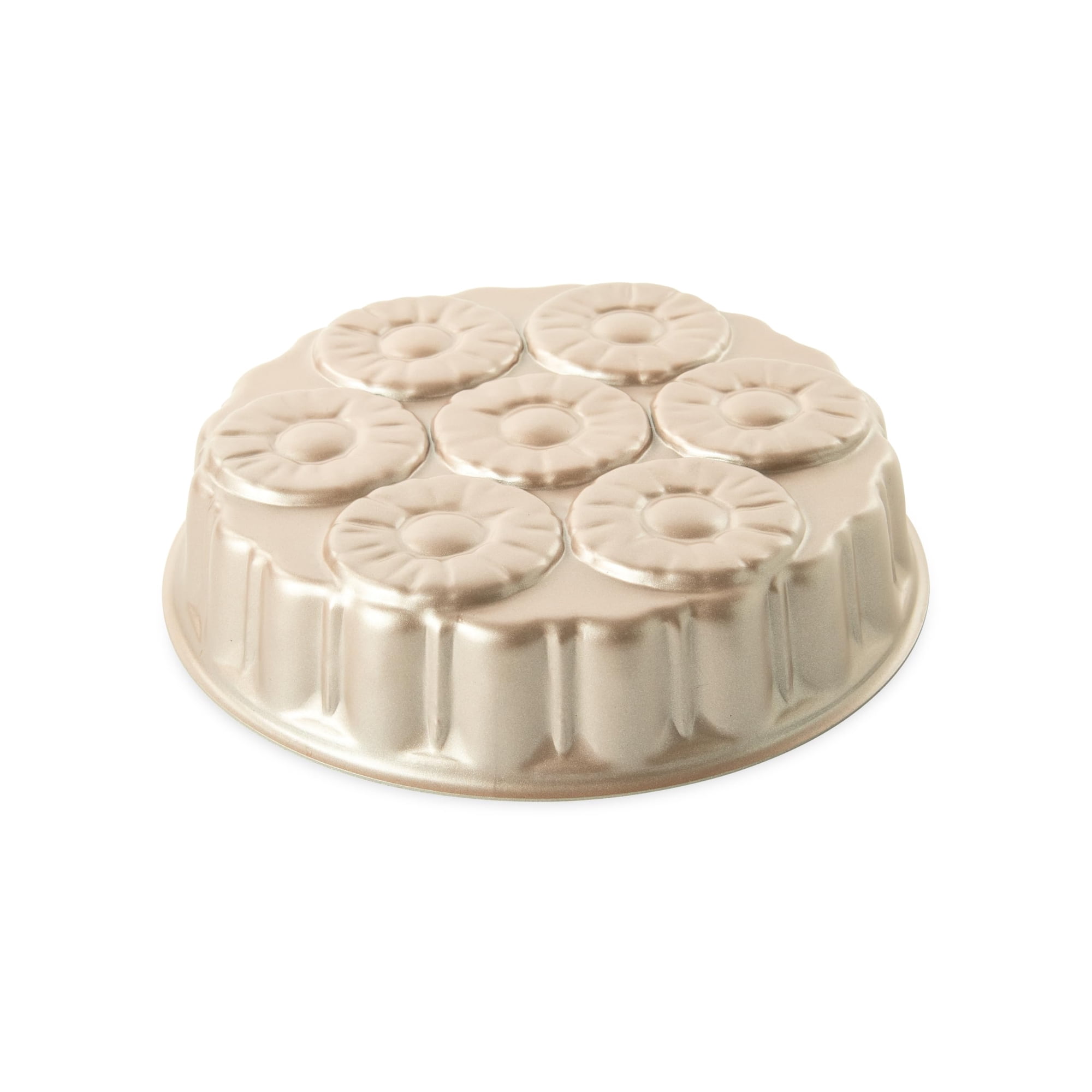 Molde Para Tartas Nordic Ware Con Forma De Piña Al Revés, 8 Tazas Golden Hour