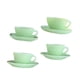 thumbnail image 1 of Juego De Tazas Y Platillos De Té En Miniatura Para Casa De Mu?ecas, Muebles De Juguete, 4 Uds., 1/6, 1 of 5