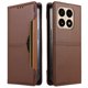 thumbnail image 1 of Funda Billetera para [Xiaomi 15T] Tarjetero Magnético Soporte Marrón, 1 of 6