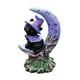 thumbnail image 5 of Colección De Estatuas De Gato Y Luna Decoración De Halloween Para Fiestas Navideñas Left, 5 of 5