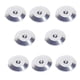 thumbnail image 3 of de 8 almohadillas para altavoces, base cónica para soporte de aislamiento para amplificador DVD , Plata, 3 of 5