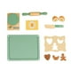 thumbnail image 1 of Juego De Hornear De Juguete De Madera De 10 Piezas Juego De Comida De Juego De Galletas De Madera De Juguete Para Niños Pequeños, 1 of 5