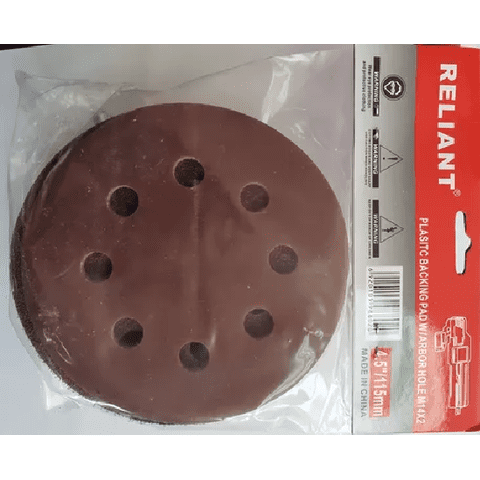 Gnerico - Disco Velcro 4 1/2 Para Esmeril Y Taladro