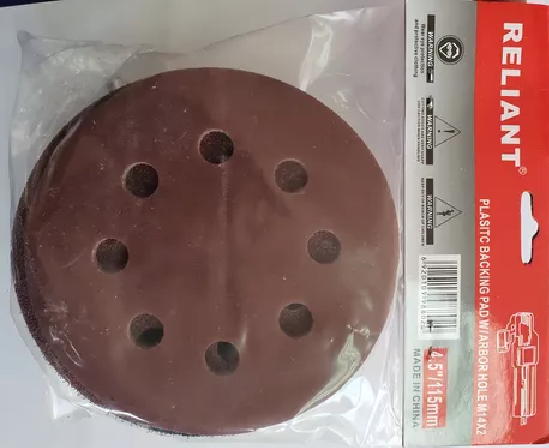 Gnerico - Disco Velcro 4 1/2 Para Esmeril Y Taladro