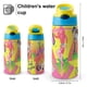 thumbnail image 2 of Jem y las Hologramas Botella de Agua con Tapa Pop Top de Un Toque, Acero Inoxidable, a Prueba de Fugas, para Deportes, Botella Infantil azul 12 oz, 2 of 6