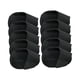 thumbnail image 2 of 10x Fundas Para Palos De Golf Cuero De PU Regalo De Golfista Juego De Cubiertas De Hierro De Golf Duraderas S Negro, 2 of 5
