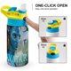 thumbnail image 4 of Avatar Botella de Agua con Tapa Pop Top de Un Toque, Acero Inoxidable, a Prueba de Fugas, para Deportes, Botella Infantil azul 12 oz, 4 of 6