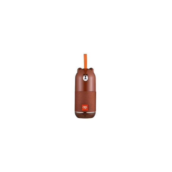 Parlante Bluetooth Diseño Oso Infantil Café - Ps
