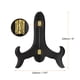 thumbnail image 2 of Uxcell 9" Soporte de Placa de Caballete, Soporte de Exhibición Plegable de Madera Negro para Marco de Imagen Decorativo, 1 Paquete, 2 of 7