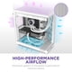 thumbnail image 5 of Funda NZXT H6 Flow CC-H61FW-01 Compact Mid-Tower blanca, 5 of 8