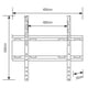 thumbnail image 2 of Soporte Fijo De 32 a 55 Pulgadas, 2 of 2