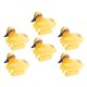 thumbnail image 1 of 6 Piezas Patitos Bebé Patitos Flotantes Pato Adorno Plástico Estanque Pez Koi, 1 of 5