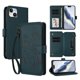 thumbnail image 1 of Funda Cartera Mariposa para [iPhone 14 Plus] con Soporte y Cremallera Verde oscuro, 1 of 6