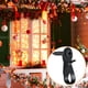 thumbnail image 5 of Ganchos colgadores de luces HiGift negros de acero inoxidable, 18 piezas, 5 of 8