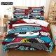 thumbnail image 1 of x2510 Bed SheetsCartoon Bedding Set Duvet Cover Set Bedding Digital Printing Bed Linen Size Bedding Set Fashion Design 3-Piece Bedding Set (1 Duvet Cover + 2 Pillow Shams) nj2510, 1 of 5