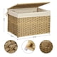 thumbnail image 5 of Cesta de almacenamiento SONGMICS tejida con tapa, 65 L, con asas, color natural, 5 of 9