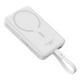 thumbnail image 4 of Powerbank Baseus Magnético Mini Carga Rápida Inalámbrica 30W 10000mAh - Tipo C - Blanco, 4 of 8