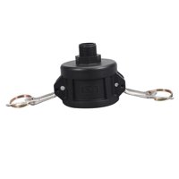 Magideal - Accesorios De Tanque Ibc, Conector Rápido De Cubo De Tonelada, Práctico Adaptador De Manguera De Tanque De Agua A Prueba De Fugas, Conector De Barril 2 A 075 Pulgadas Exterior