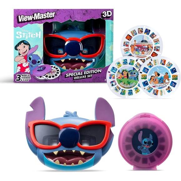 Visor 3D View Master Stitch Deluxe con Discos