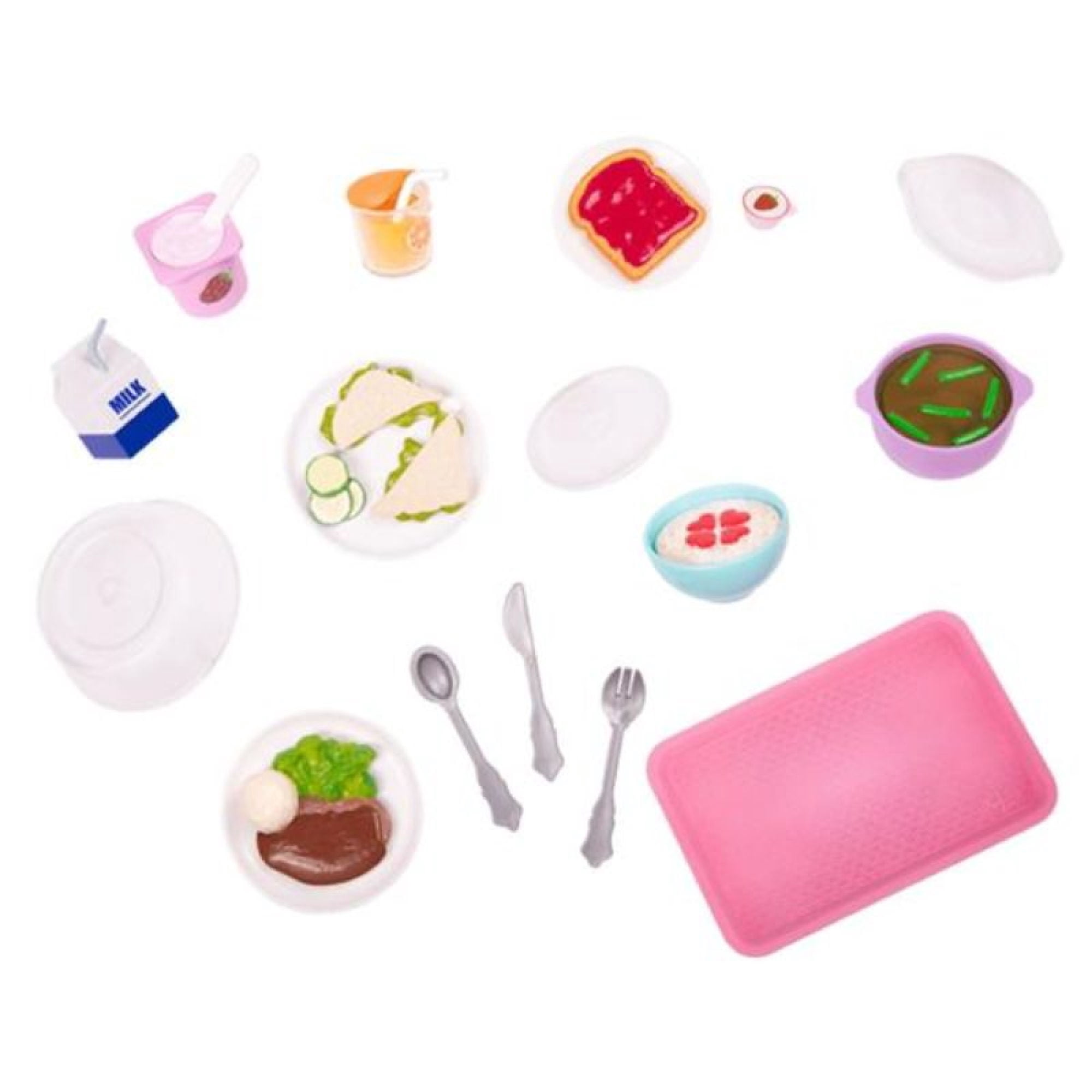 Set Accesorio Muñeca comida de hospital