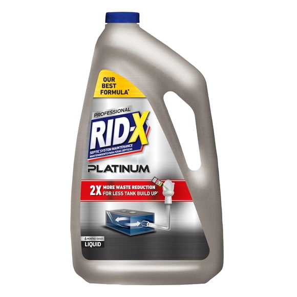 Mantenimiento de sistemas sépticos Rid-X Professional Platinum 1.42L