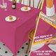thumbnail image 2 of Mantel Famstar 244 cm Fucsia con Elastano Stretch, 2 of 7