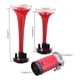 thumbnail image 2 of Kit Doble Bocina Eléctrica Trompeta Aire Comprimido Auto 12v, 2 of 2