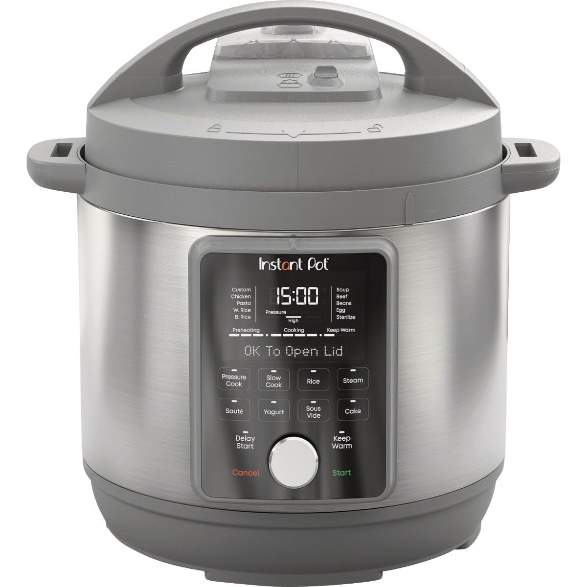 Olla A Presión Eléctrica Instant Pot Duo Plus 8l Stainless