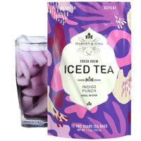 Té Helado Harney & Sons Indigo Punch Herbal, 15 Bolsitas