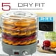 thumbnail image 4 of Deshidratador de frutas y alimentos Dry Fit Gris, 4 of 9