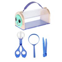 Magideal - Kits De Captura De Insectos, Equipo De Exploración, Experimentos Al Aire Libre Para Niños, Portátiles Para Niños Azul