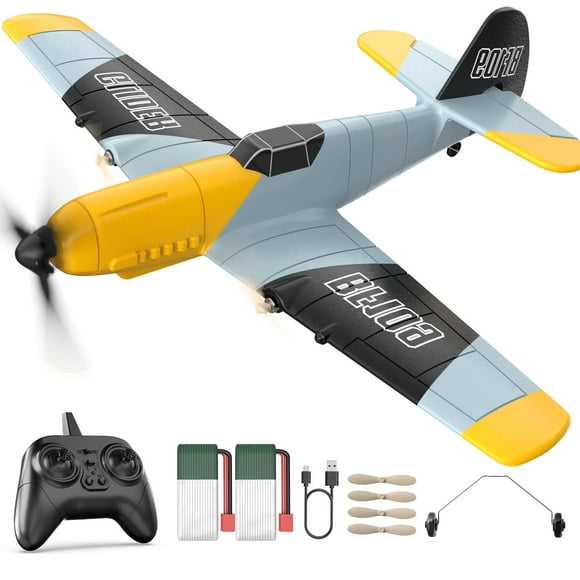 Avión de control remoto RC Plane DEERC BF-109 de 3 canales