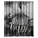 thumbnail image 1 of Cortina de ducha Pierce the Veil, juego de cortinas de baño con ganchos, tamaño 60 x 72 pulgadas, 1 of 3