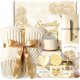 thumbnail image 1 of Set de regalo TsunNee Champagne Rose, 10 piezas, manta 50 x 67 in, 1 of 3