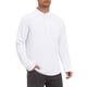 thumbnail image 4 of INSPIRE CHIC Camisetas Henley de Hombre Manga Larga con Botón y Bolsillo en el Pecho Camiseta Casual L Blanco, 4 of 6