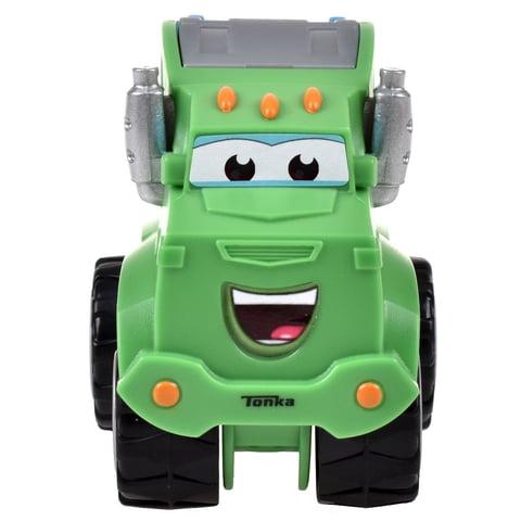 Vehículo Pullback Chuck And Friends Tonka - Camión Basura