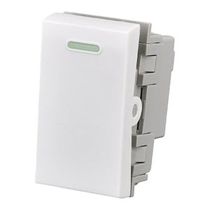 Genérico - Modulo Interruptor 9/12 10A 250V Blanco