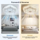 thumbnail image 4 of Ventilador de techo con luces, mando a distancia, GOYOJO, cerrado, 4 of 7