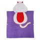 thumbnail image 4 of Ni?os Algodón Con Capucha Poncho Towel Pool Pool Pool Nadar Surf Cambiando Toalla Púrpura, 4 of 5
