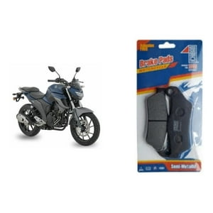 Genérico - Pastillas De Freno Delanteras Para Moto Yamaha Fz25 Japonesa Negro