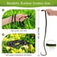 thumbnail image 3 of Serpiente de goma FOUUAAOOU mamba negra realista de 80 cm, paquete de 4, 3 of 7