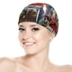 thumbnail image 5 of Parque Jurásico Gorro de Natación de Licra, Gorro de Baño de Tela Cómoda, Gorro Elástico Antideslizante para Hombres, Mujeres y Niños, 5 of 6