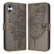 thumbnail image 1 of Funda cartera mariposa para Samsung Galaxy A07 4G con soporte y ranuras para tarjetas Gris, 1 of 5