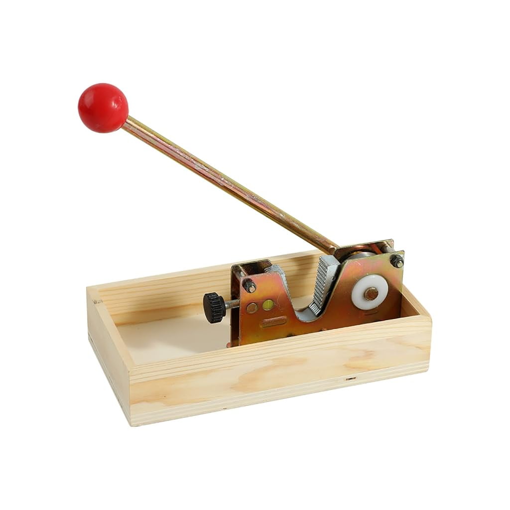 Xusx111 - Crackers De Tuercas Para Todos Los Conjuntos De Tuercas Cracker Manual De Tuercas Tongas De Tuercas Noces Mango De Herramienta Abierto Cracker Manual Con Base De Madera (caja Pequeña - Ajust