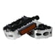 thumbnail image 2 of Par Pedales Bicicleta Universal Aluminio Antideslizante Mtb Plateado, 2 of 4