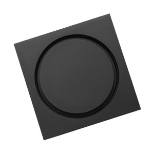 Magideal - Filtros De Drenaje De Piso De Ducha Multifunción Colador Reutilizable Invisible Extraíble Durable Para Desagües De Ducha De Cocina Bañera Lavabo Baño Negro