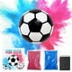 thumbnail image 1 of Kit de Polvo para Revelación de Género con Balón de Fútbol FIEKEICC Azul y Rosa, 1 of 3